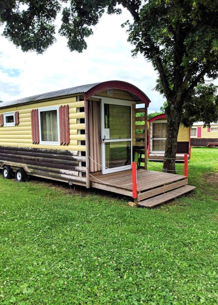 Roulotte camping Marne